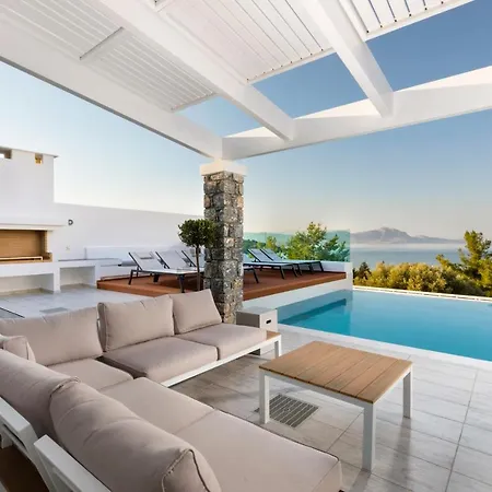 Crystal With Swimming Pool In Líndos
