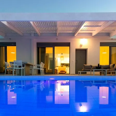 Crystal With Swimming Pool In